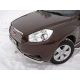 Защита передняя двойная 60-42 мм ТСС для Geely Emgrand X7 2013-2016