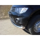 Защита переднего бампера 76 мм ТСС для Mitsubishi L200 2014-2015
