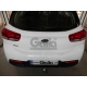 Фаркоп оцинкованный Galia шар A на хетчбек для Kia Rio 2017-2021
