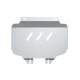 Защита картера для HAVAL H9 (2024-н.в.) 2.0 бен. AT 4WD (алюминий, 3 мм) / Хавал Н9
