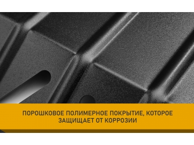 Защита картера и коробки передач для BAIC X35 2023-н.в. 1.5 бензин AT FWD NLZ сталь, с крепежом / БАИК Икс 35